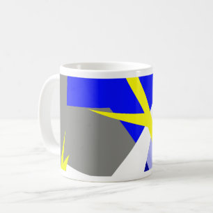 Abstrakte Kunst Energie Kaffeetasse