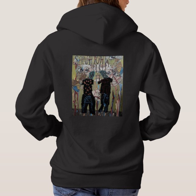 Abstrakte Kunst Erlösung  Hoodie (Rückseite)