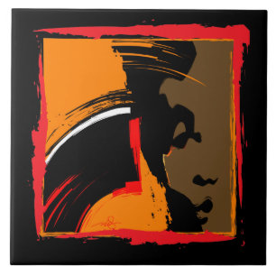 Abstrakte Kunst Fliese