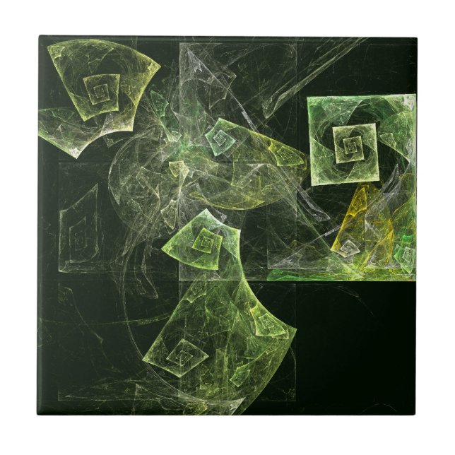 Abstrakte Kunst-Fliese Fliese (Vorderseite)