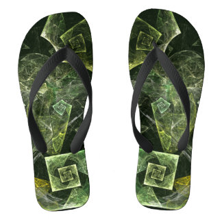Abstrakte Kunst Flip Flops