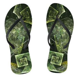 Abstrakte Kunst Flip Flops