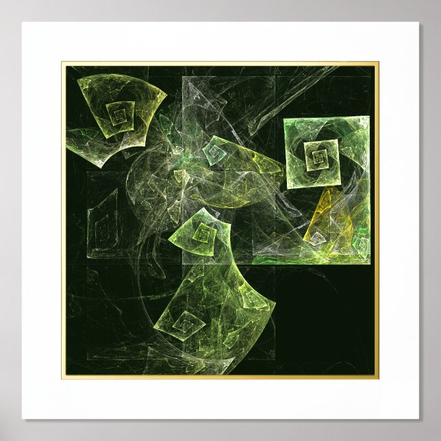 Abstrakte Kunst Foliendrucke (Vorderseite)