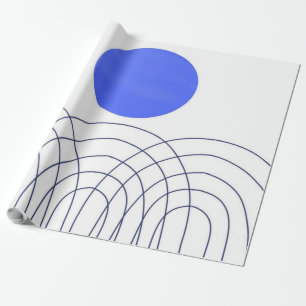 abstrakte Kunst Geschenkpapier