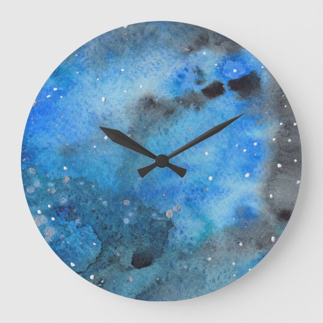 Abstrakte Kunst Große Wanduhr (Vorderseite)