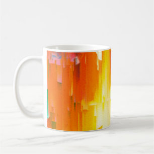 Abstrakte Kunst. Hintergrund mit hoher Auflösung, Kaffeetasse