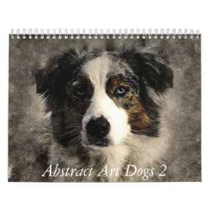 Abstrakte Kunst Hunde 2 Kalender