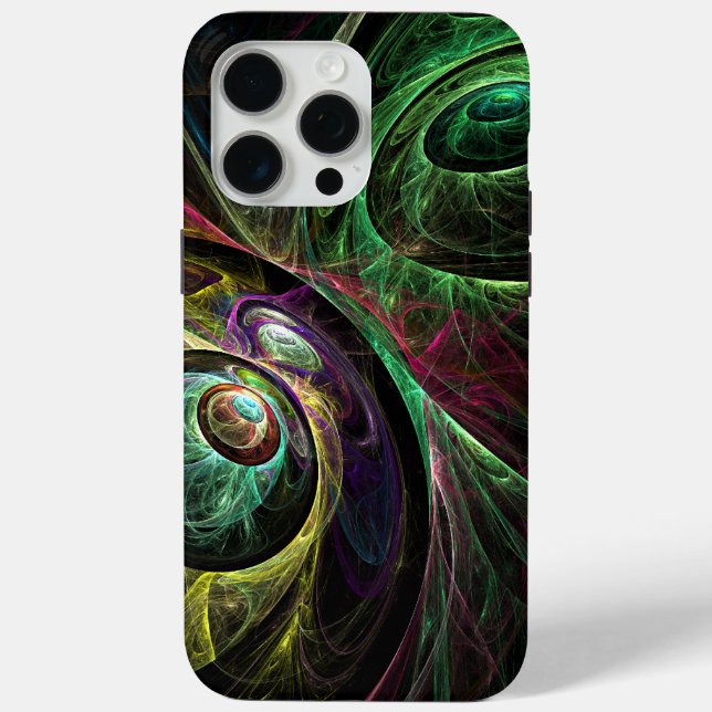 Abstrakte Kunst im Auge Case-Mate iPhone Hülle (Rückseite)