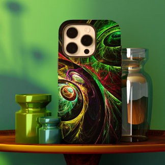 Abstrakte Kunst im Auge iPhone 16 Pro Hülle