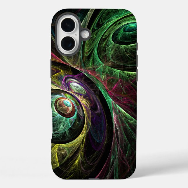 Abstrakte Kunst im Auge Case-Mate iPhone Hülle (Rückseite)