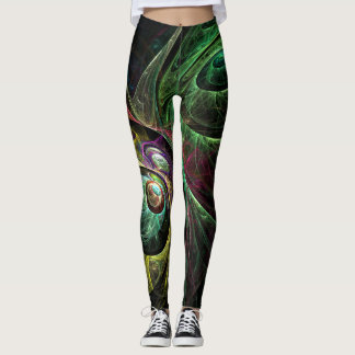 Abstrakte Kunst im Auge Leggings