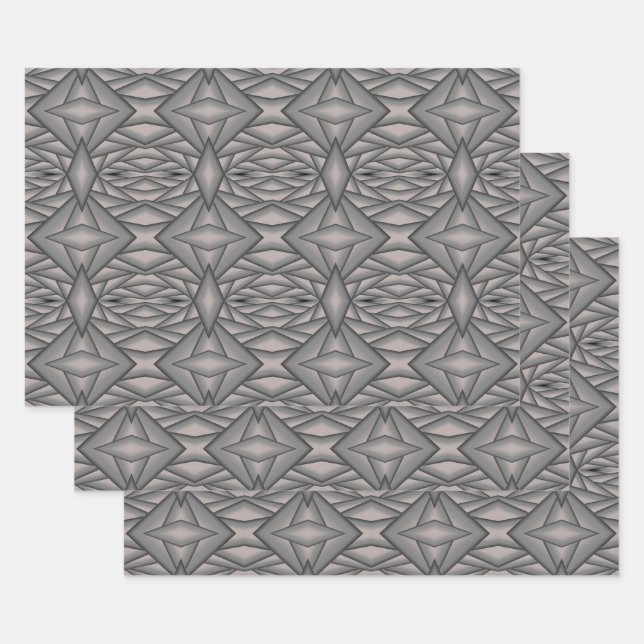 Abstrakte Kunst im Zeitalter gefroren Geschenkpapier Set (Set)