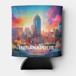 Abstrakte Kunst in Indianapolis Dosenkühler