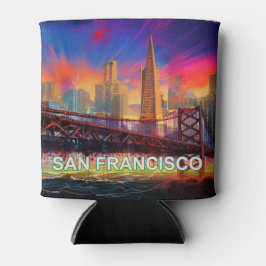 Abstrakte Kunst in San Francisco Dosenkühler