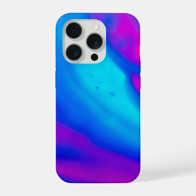 Abstrakte Kunst iPhone Hülle (Rückseite)