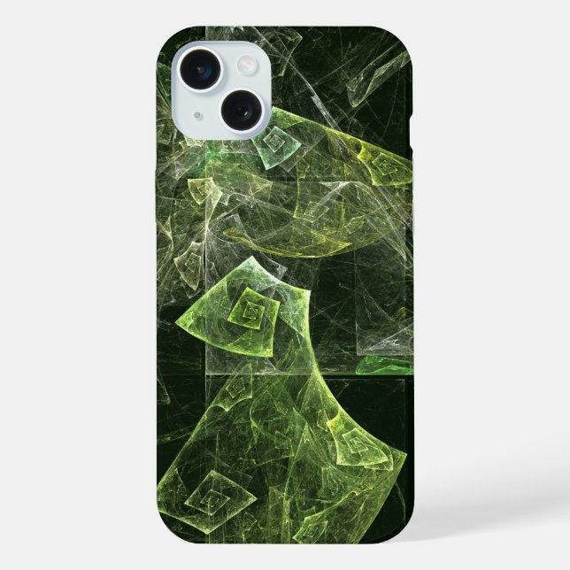 Abstrakte Kunst iPhone Hülle (Rückseite)