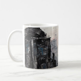 Abstrakte Kunst Kaffeetasse