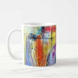 Abstrakte Kunst Kaffeetasse