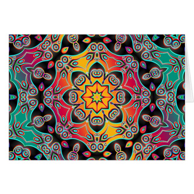 Abstrakte KUNST - Kaleidoskop 16 (Vorderseite (Horizontal))