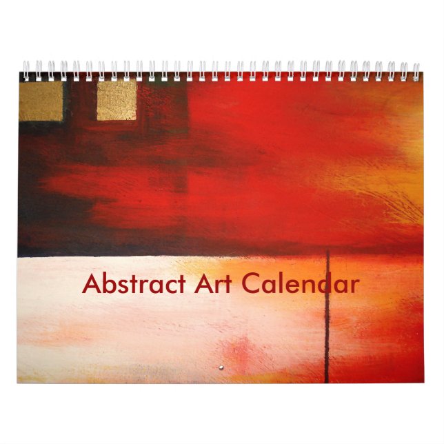 Abstrakte Kunst Kalender (Titelbild)
