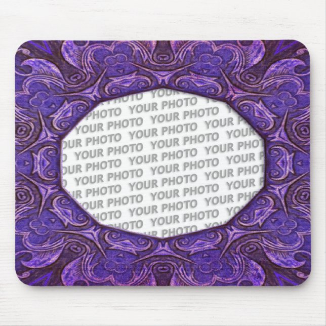 Abstrakte KUNST - keltische Owls Mousepad (Vorne)
