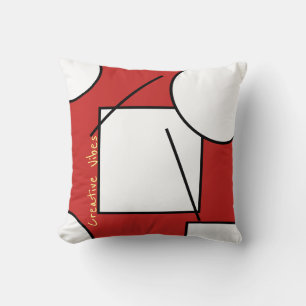 Abstrakte Kunst Kreative Vibes Kissen
