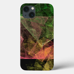 Abstrakte Kunst Kubischer Raum iPhone 13 Hülle