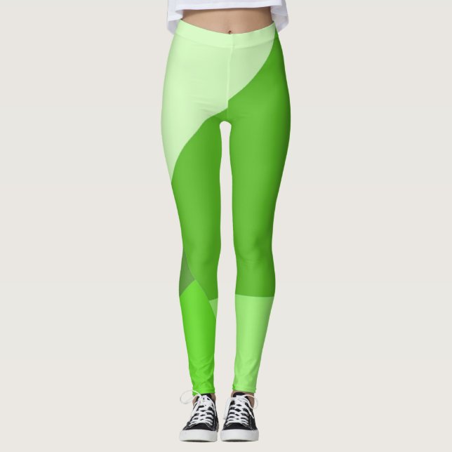abstrakte Kunst Leggings (Vorderseite)