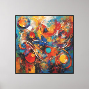 Abstrakte Kunst Leinwanddruck