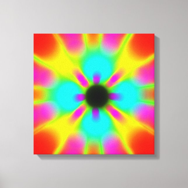 Abstrakte Kunst Leinwanddruck (Vorderseite)