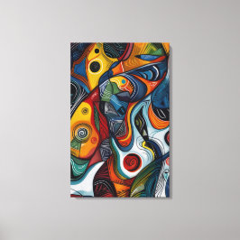 Abstrakte Kunst Leinwanddruck