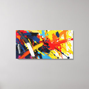 Abstrakte Kunst - Leinwanddruck