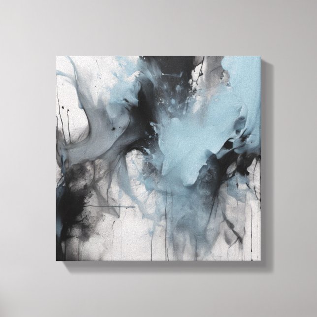 Abstrakte Kunst Leinwanddruck (Vorderseite)