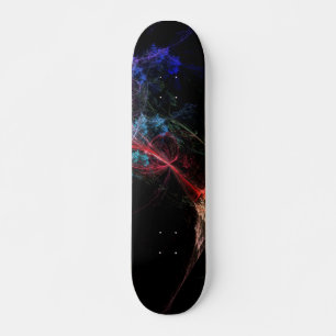 Abstrakte Kunst Magische Lichter Skateboard