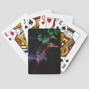 Abstrakte Kunst Magische Lichter Spielkarten