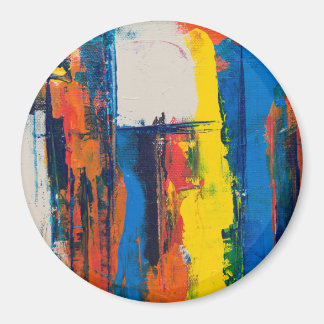 Abstrakte Kunst Magnet