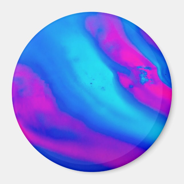 Abstrakte Kunst Magnet (Vorne)