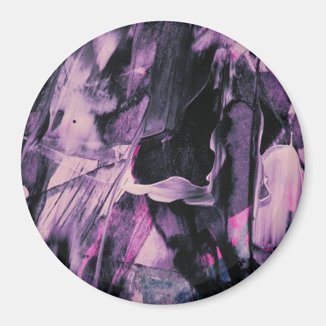 Abstrakte Kunst Magnet (Vorne)