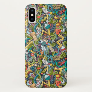 Abstrakte Kunst-medizinisches Ikonen-Muster Case-Mate iPhone Hülle