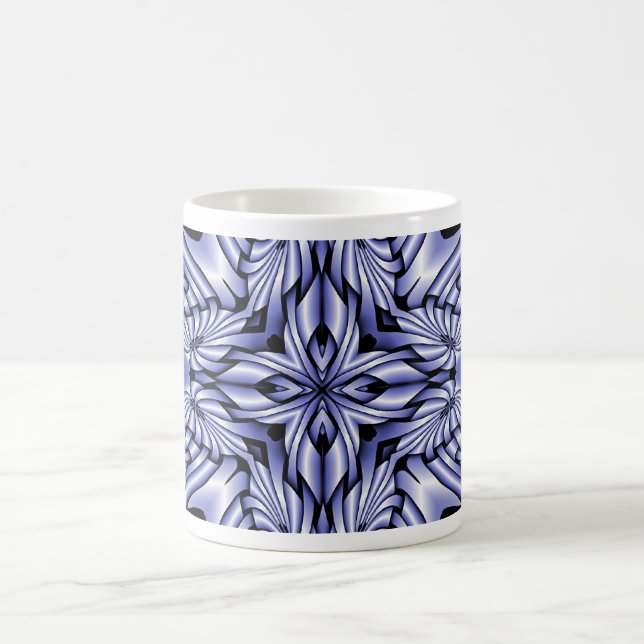 Abstrakte KUNST - Mini-Kaleidoskop 1 Kaffeetasse (Mittel)