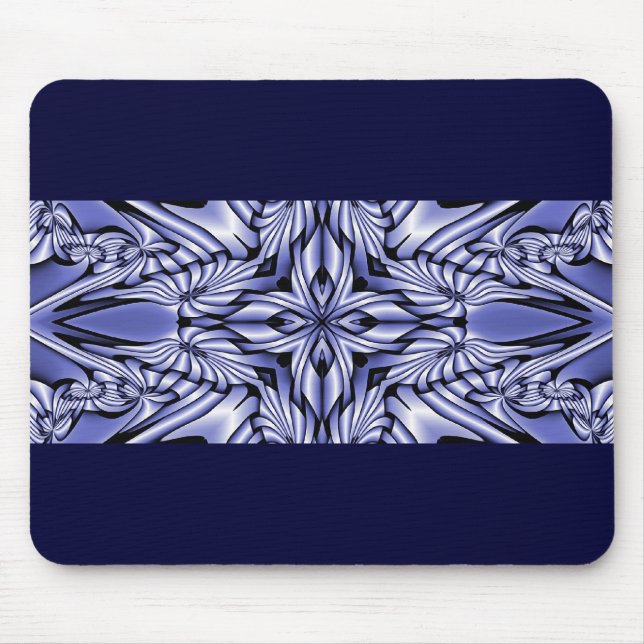 Abstrakte KUNST - Mini-Kaleidoskop 1 Mousepad (Vorne)