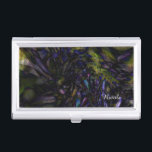 Abstrakte Kunst Moderne Farbgestaltung Künstlerisc Visitenkarten Etui<br><div class="desc">Abstrakt Art Modern Color Splash Künstlerisch farbenfrohe Visitenkarte Inhaber. Passen Sie den Text an oder verließ ihn leer.</div>