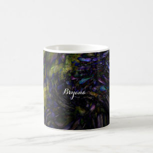 Abstrakte Kunst Moderne Farbspritzer Künstlerisch Kaffeetasse