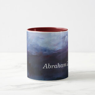 Abstrakte Kunst Moderne personalisierte Umarmung Tasse