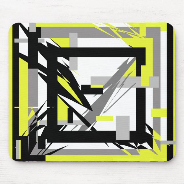 Abstrakte Kunst Mousepad (Vorne)