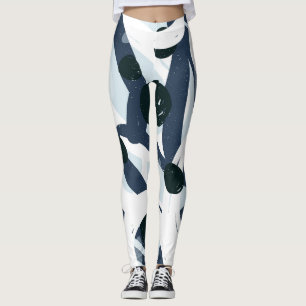 Abstrakte Kunst: Nahtlose Malerei Leggings