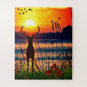Abstrakte Kunst Natur 16"x 20", 56 Teile  Puzzle
