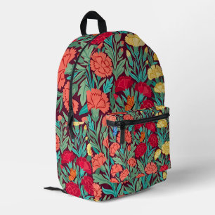 Abstrakte Kunst Nelken Schmetterlinge Rucksack