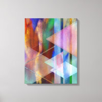 Abstrakte Kunst - Pastorale Mitternacht - Rechteck