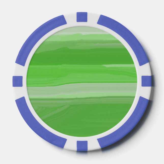 abstrakte Kunst Pokerchips (Vorderseite)